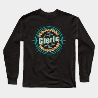 Dungeons & Dragons Cleric Class Long Sleeve T-Shirt